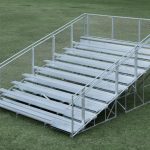 Non-Elevated Aluminum Bleacher