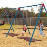 Bi-pod Swing Frame; 1 bay – 8′