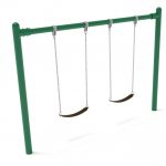 8 feet high Elite Single  Post Swing