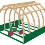 "CLICK CLACK" TRIKE TUNNEL 5'L x 5'W x 4'H w/ MODBOXES