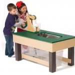 CLEAN UP STATION w/ STAINLESS BOWL