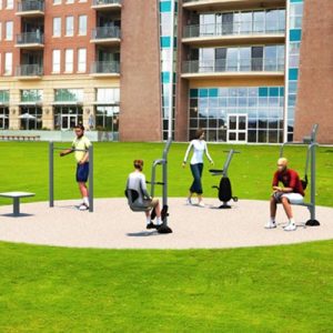 POCKET PARK FITNESS KIT B, INGROUND MOUNT