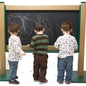 OUTDOOR MAGNETIC CHALKBOARD 4FT PORTABLE