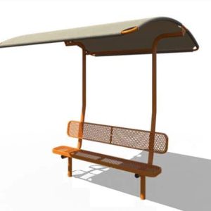 STS765BA - Standard Shade: 7x6.5, Bench Attachment for Webcoat Regal 6' Bench