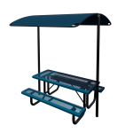 STS765SM - Standard Picnic Shade, 7x6.5, Surface Mount,